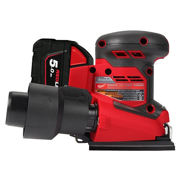 MILWAUKEE LEVIGATRICE ORBITALE A BATTERIA M18 BQSS-502B