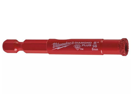 MILWAUKEE PUNTA DIAMANTATA DIAMOND PLUS A SECCO/UMIDO
