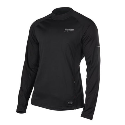 MILWAUKEE MAGLIA TERMICA A MANICHE LUNGHE L4 HBLB-301 COLORE NERO TG.XXL
