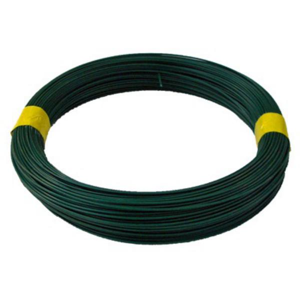 CAVATORTA FILO PER TENSIONE PLASTIFICATO VERDE MT100 MM2,1/2,8