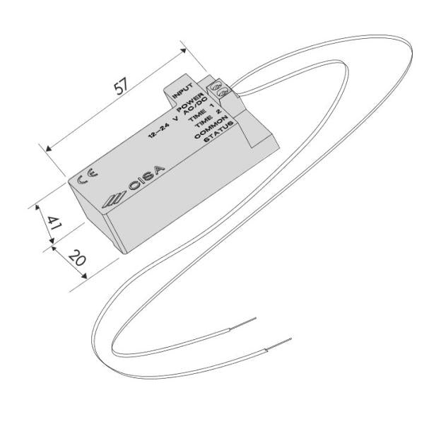 CISA MODULO BOOSTER DA ABBINARE ALLE SERRATURE SERIE ELETTRIKA