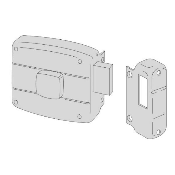 CISA SERRATURA DA APPLICARE CON POMOLO