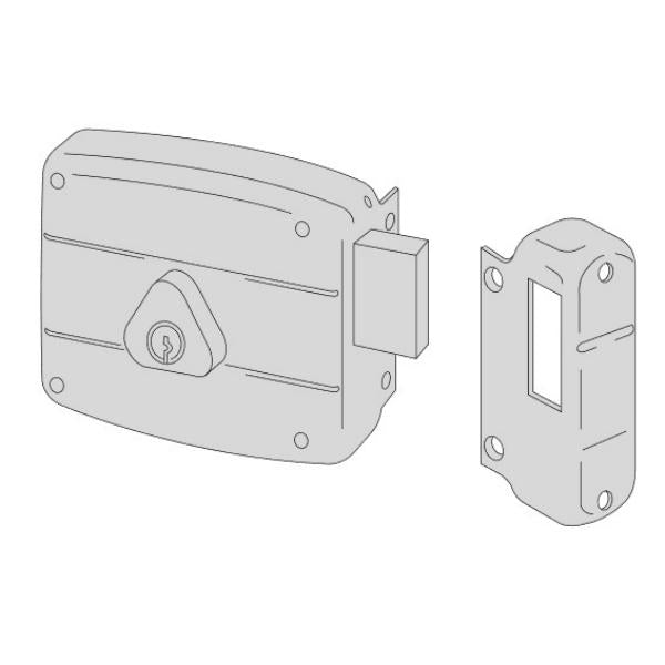 CISA SERRATURA DA APPLICARE CILINDRO INTERNO