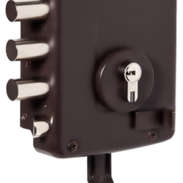 CISA SERRATURA DA APPLICARE DI SICUREZZA 3 CHIUSURE ENTRATA MM64 SX*