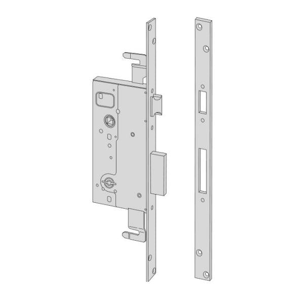 CISA SERRATURA DA INFILARE A DOPPIA MAPPA AMBIDESTRA