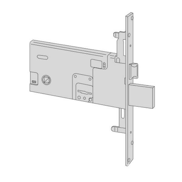 CISA SERRATURA DA INFILARE A DOPPIA MAPPA PER FASCE ENTRATA MM70 AMBIDX