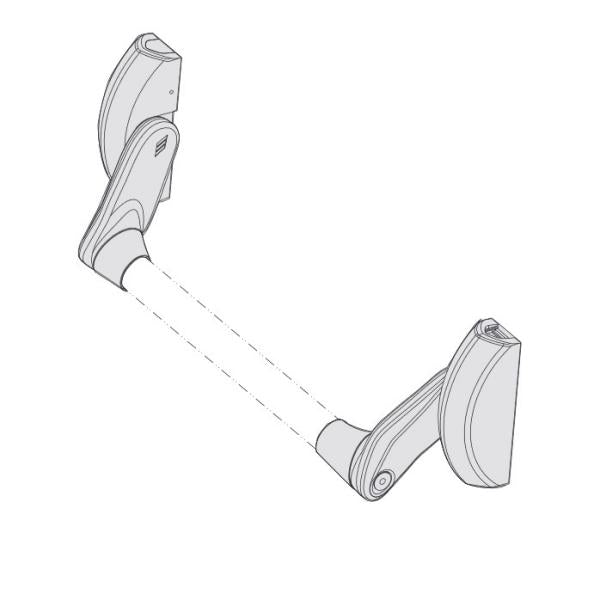 CISA MANIGLIONE ANTIPANICO DA APPLICARE FAST PUSH COMPONIBILE AMBIDX*