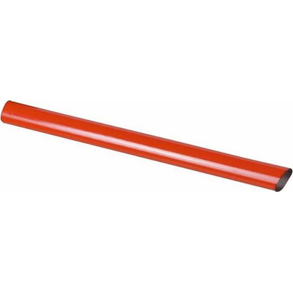 CISA BARRA OVALE IN ACCIAIO VERNICIATO ROSSO L.MM1200*