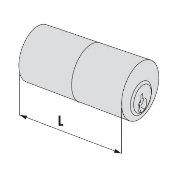 CISA CILINDRO DA APPLICARE C2000