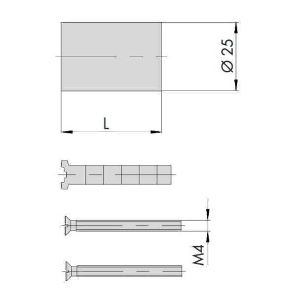 CISA KIT DI PROLUNGA PER CILINDRI TUBO FISSO