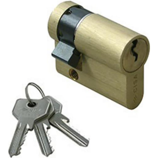 CISA MEZZO CILINDRO A PROFILO EUROPEO C2000 CAMMA REGOLABILE MM60/10 KA