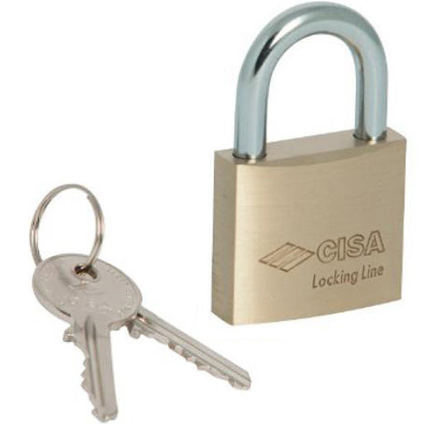 CISA LUCCHETTO OTTONE LOCKING LINE ARCO NORMALE MM70