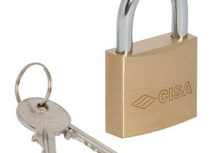 CISA LUCCHETTO OTTONE ARCO NORMALE CHIAVE UNICA MM60 KA