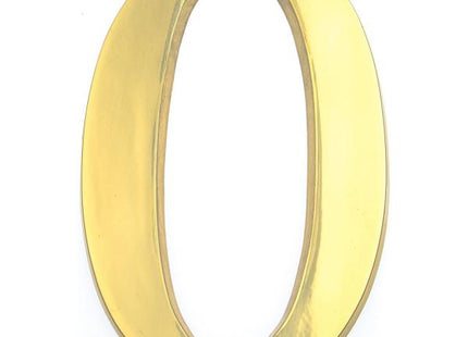 COTTALI NUMERO IN OTTONE LUCIDO MM100 N.0