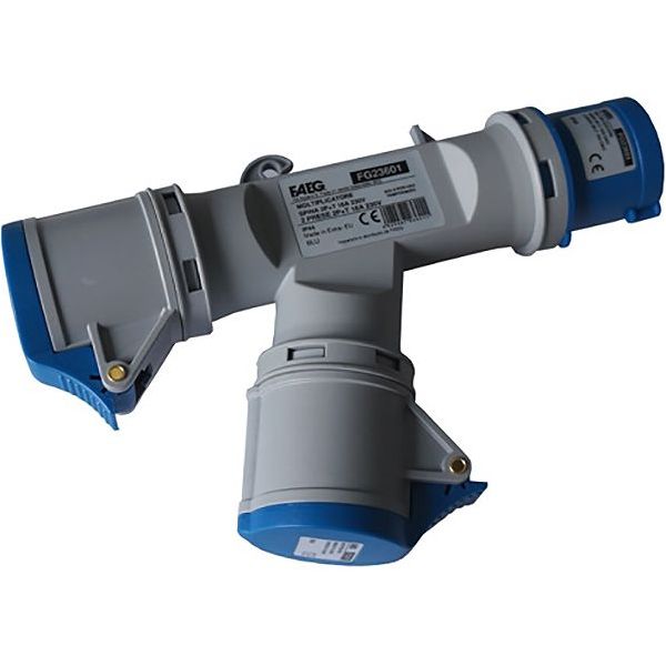FAEG MOLTIPLICATORE CON SPINA CEE 2P+T 2 PRESE CEE 2P+T 250V