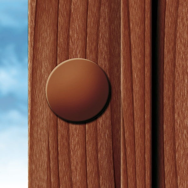 MUSTAD CAPPUCCIO IN PLASTICA PER VITI PANELVIT PC COLORE MARRONE D.MM12*