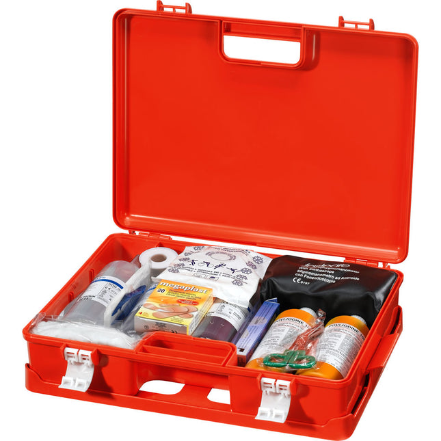 VALIGETTA PER PRIMO SOCCORSO IN ABS COLORE ARANCIONE ART. MED P4*