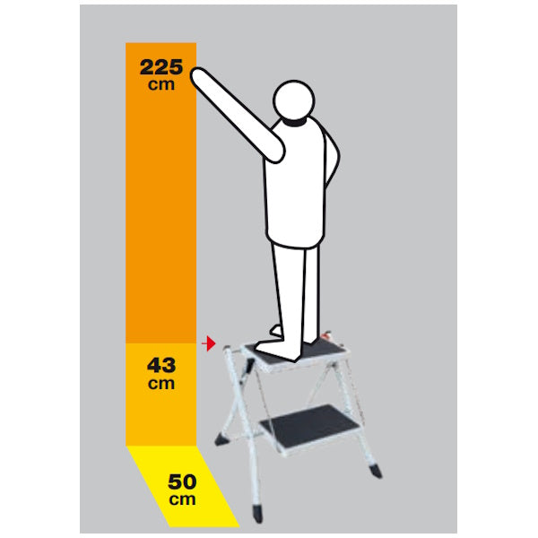 FACAL SGABELLO NINO A 2 GRADINI