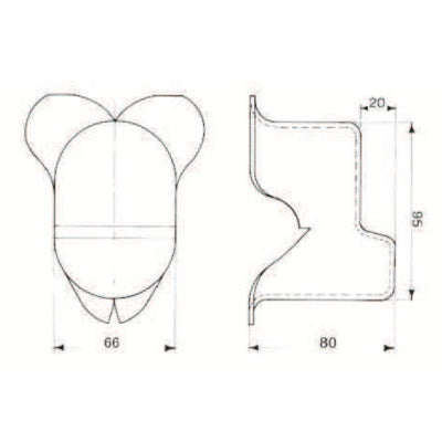 NOVA-FERR ARRESTO PER CANCELLI A BATTENTE ZINCATO