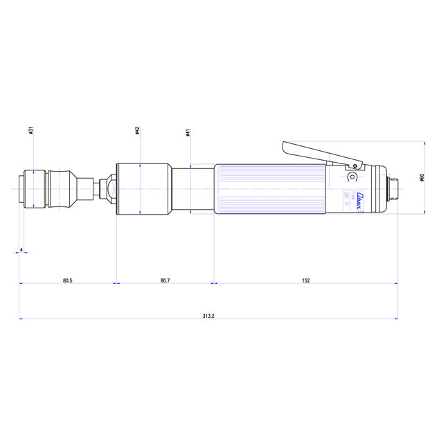 OBER MASCHIATORE PNEUMATICO DIRITTO ERMAS88D