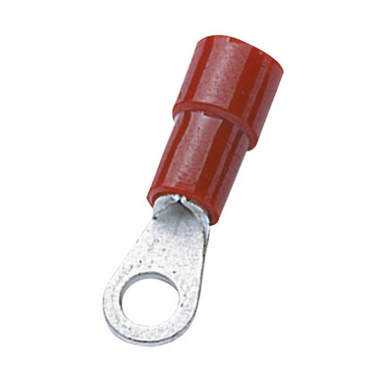 ELEMATIC OCCHIELLI IN NYLON MMQ.0,25-1,5 D.MM 5,3 ROSSO PZ100