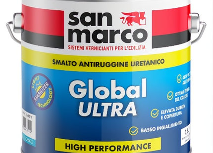 SAN MARCO GLOBAL ULTRA GL 10 SMALTO OPACO NERO LT0,375