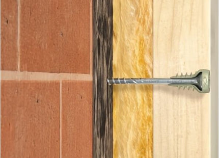 FISCHER VITE PER LEGNO REGOLABILE FAFS ZINCATA BIANCA