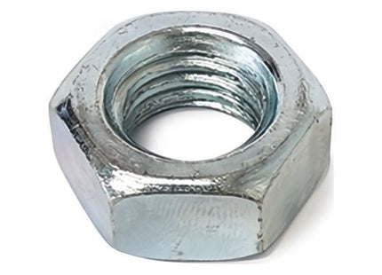 DADO ESAGONALE MEDIO PASSO GROSSO CL. 8 Z.BIANCO UNI 5588 DIN 934 M39