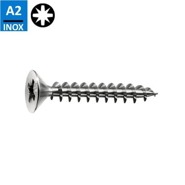 MUSTAD VITE PANELVIT IN ACCIAIO INOX A2 TSP PZ PER LEGNO