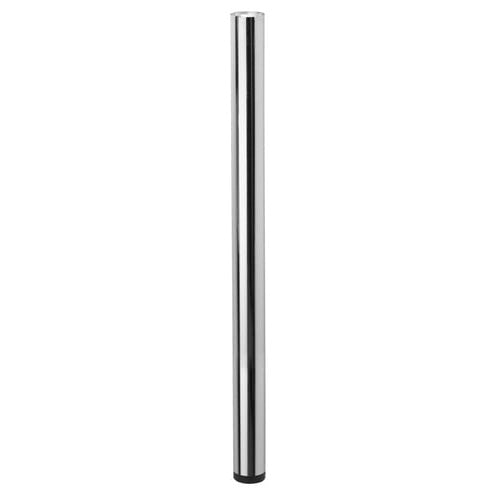 PIRCHER GAMBA PER TAVOLO TONDA IN METALLO CROMATO LUCIDO D.MM60X710
