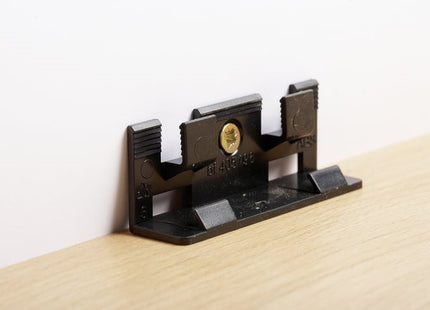 PIRCHER CLIP FISSAGGIO PER BATTISCOPA IN MDF CONF.PZ30