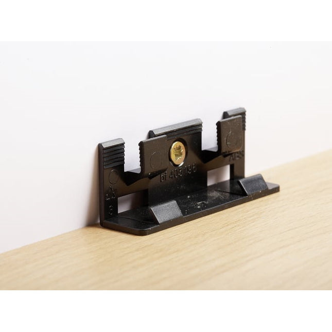 PIRCHER CLIP FISSAGGIO PER BATTISCOPA IN MDF CONF.PZ30