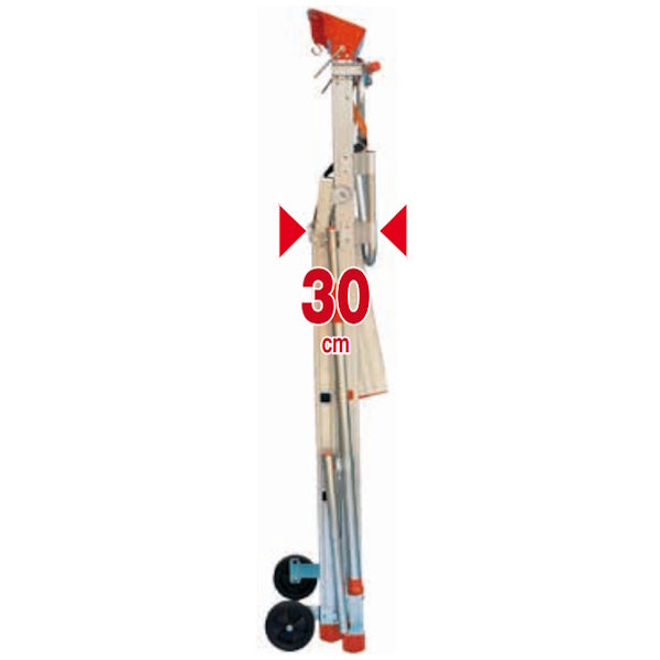 FACAL SCALA PLATEA IN ALLUMINIO CON STABILIZZATORI TELESCOPICI