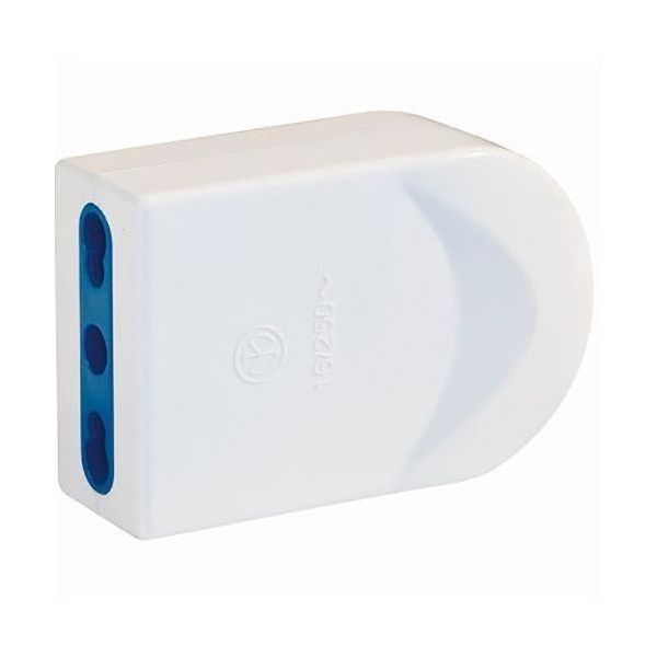 FAEG PRESA CIVILE VOLANTE 2P+T 10/16A BIANCO