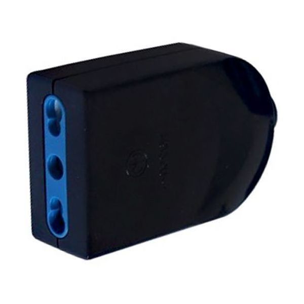 FAEG PRESA CIVILE VOLANTE 2P+T 10/16A NERO