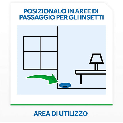 RAID INSETTICIDA ESCA PER SCARAFAGGI IN CONFEZIONE DA 6 CASETTE