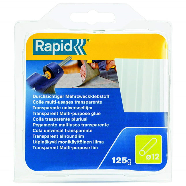 RAPID COLLA IN STICK COLORE TRASPARENTE MULTIUSO