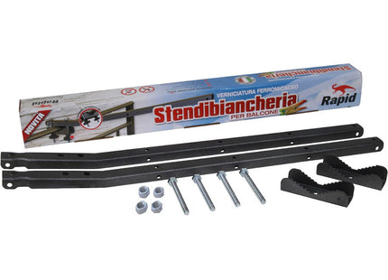 RAPID STENDIBIANCHERIA PER BALCONE PLASTIFICATI CM60 CONF.PZ 2