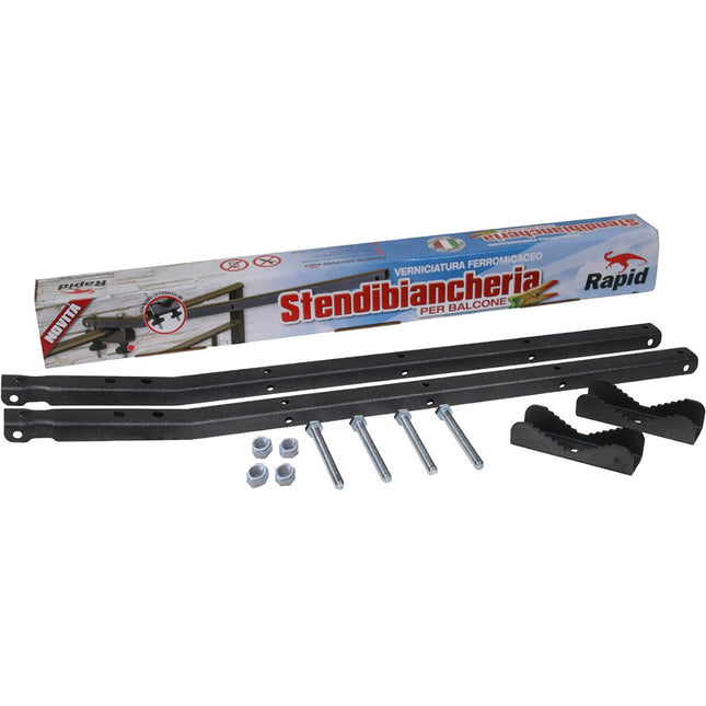 RAPID STENDIBIANCHERIA PER BALCONE PLASTIFICATI CM60 CONF.PZ 2