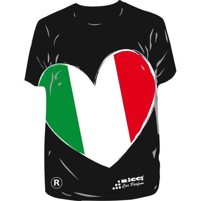 RICCI PROFUMATORE AUTO T-SHIRT IMMAGINI "ITALIA..." TROPICALE