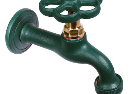 BEL-FER RUBINETTO CON GHIERA OTTONE VERDE ATTACCO 1/2"