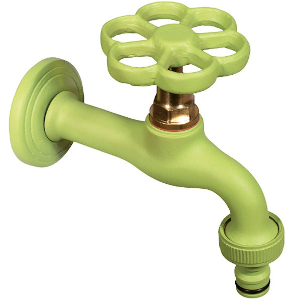 BEL-FER RUBINETTO CON GHIERA OTTONE VERDE ACIDO ATTACCO 1/2"