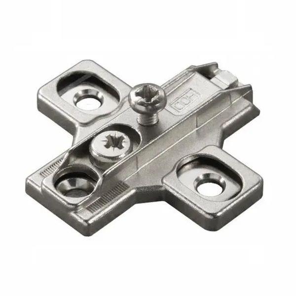 SALICE BASE A CROCE REGOLABILE SERIE 200 IN ZAMA NICHELATA