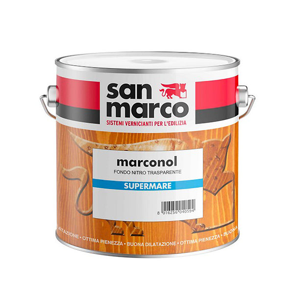 SAN MARCO MARCONOL SUPERMARE LUCIDO VERNICE PER LEGNO TRASPARENTE