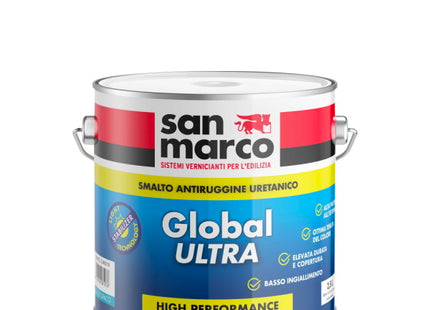 SAN MARCO GLOBAL ULTRA GL 85 SMALTO LUCIDO GIALLO SOLE LT0,75*