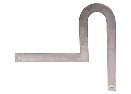 SCU SQUADRA PER FLANGE IN ACCIAIO APERTURA ARCO MM90 LUNGHEZZA MM300
