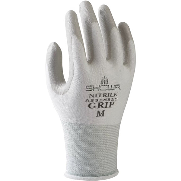 GUANTI SHOWA MOD. 370 IN NYLON COLORE BIANCO