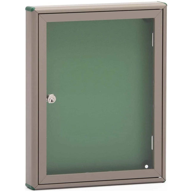 SILMEC BACHECA PORTA AVVISI IN ALLUMINIO BRONZO/VERDE MM290X370X40
