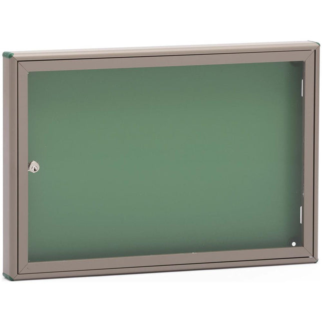 SILMEC BACHECA PORTA AVVISI IN ALLUMINIO BRONZO/VERDE MM550X370X40