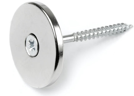 SM DISCO MAGNETICO D.MM18 FORO D.MM4,5 H.MM4 FORZA KG4 NICHELATO